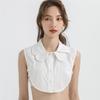 Mode Herbst Revers Falscher Kragen für Damen Pullover Tops Bluse Schultern Falscher Kragen Formales Businesshemd Abnehmbare Kragen