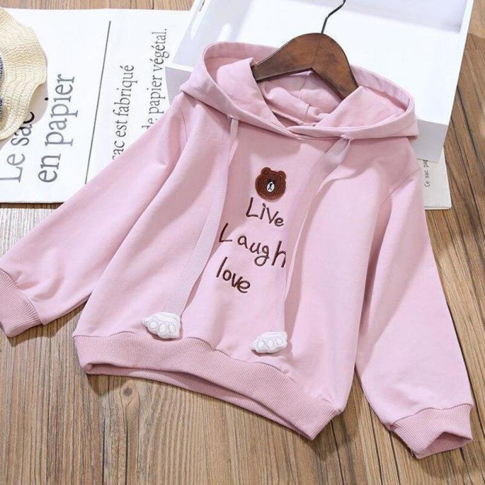 YUBAOBEI Teen Girl Skirt Suit Children's Sweatershirt Girls Clothes Childen Hooded Long Sleeve Casual Tunic Short Skirt