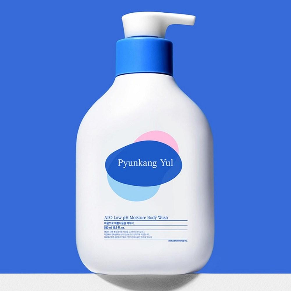 Pyunkangyul Ato leicht saures feuchtigkeitsspendendes Duschgel, 590 ml, 2 Einheiten