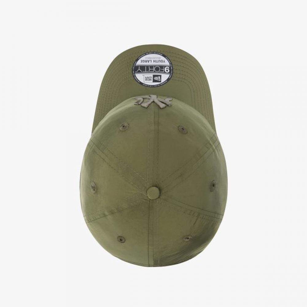 New Era Kids Mlb New York Yankees Metal Nylon Unstructured Ballcap Khaki 1515145