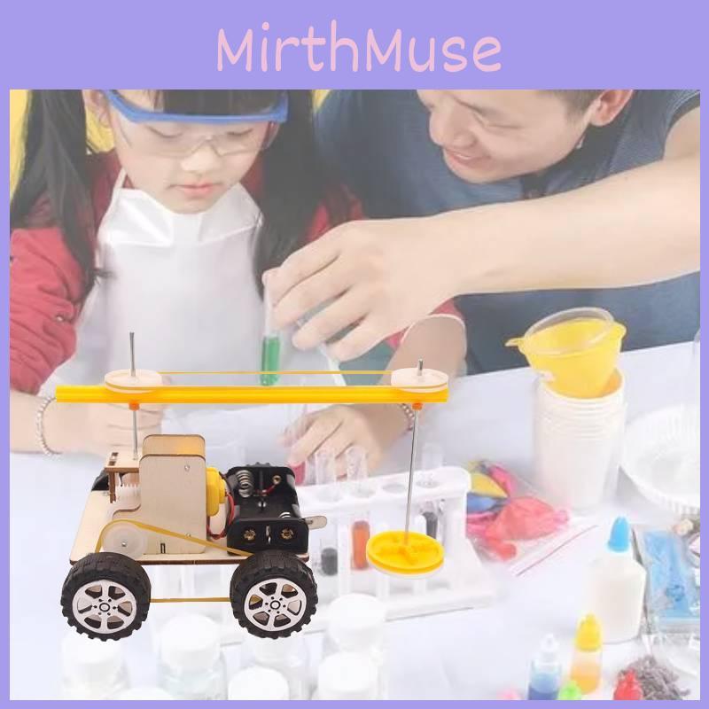 Creative Diy Wooden Material Educational Science Robot Kit For Students Intellect Development J-50 Color Pack