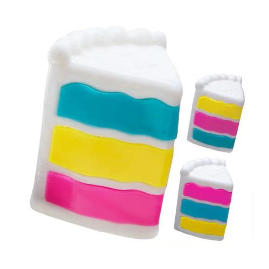 Slow Rising Cake Squeeze Toy Stress Relief Simulated Cake Pinch Toy Focus Aid Anti-anxiety Fidget Ball Hand Relaxation