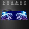 Fire Wolf and Ice Wolf Mouse Pad Desk Mat Gaming pad NonSlip Durable Starry Wolf Mouse carpet Suitable for Office and Gaming