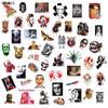 10 30 50PCS Mixed Horror Movie Image Stickers Thriller Character DIY Toys Car Guitar Luggage Suitcase Decals Graffiti Sticker F5