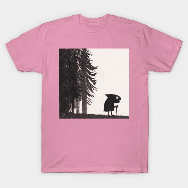 T Shirt Women Granny In The Woods Harajuku Print Kawaii Tshirt Summer Short Sleeve Female T-Shirt Top Tee