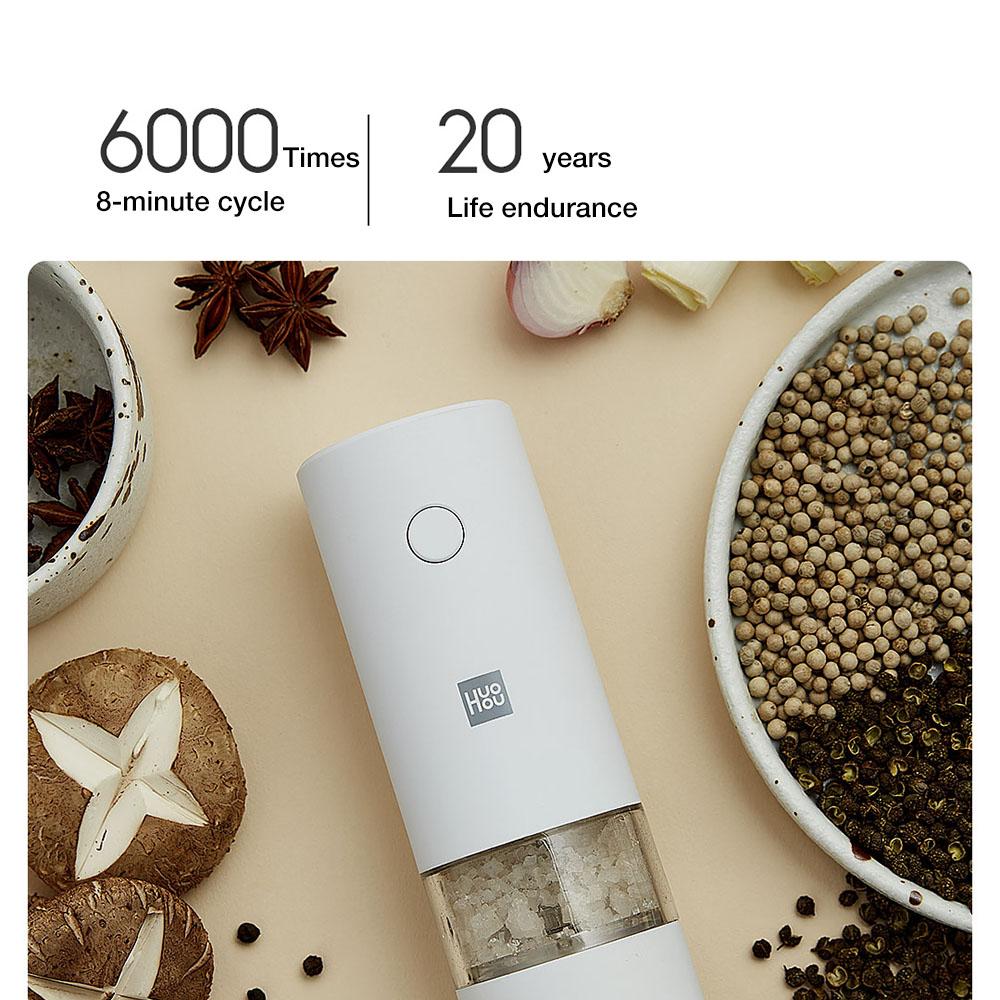 HUOHOU Electronic Salt and Pepper Grinder