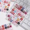 Sanrio Kitty 6D Embossed Cartoon Phone Case Stickers - Cute DIY Stereo Blocks