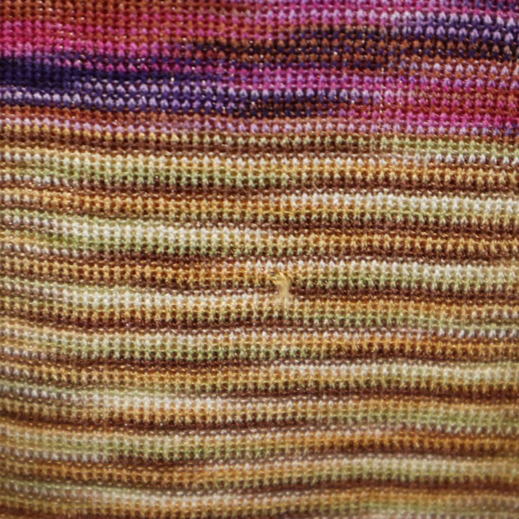 Missoni Made In Italy Overall Handle Long Sleeve Knit 40 Green Women Used