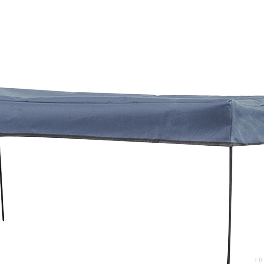 Wagon Canopy Awning Hand Push Pull Cart Basket Outdoor Garden Sunshade