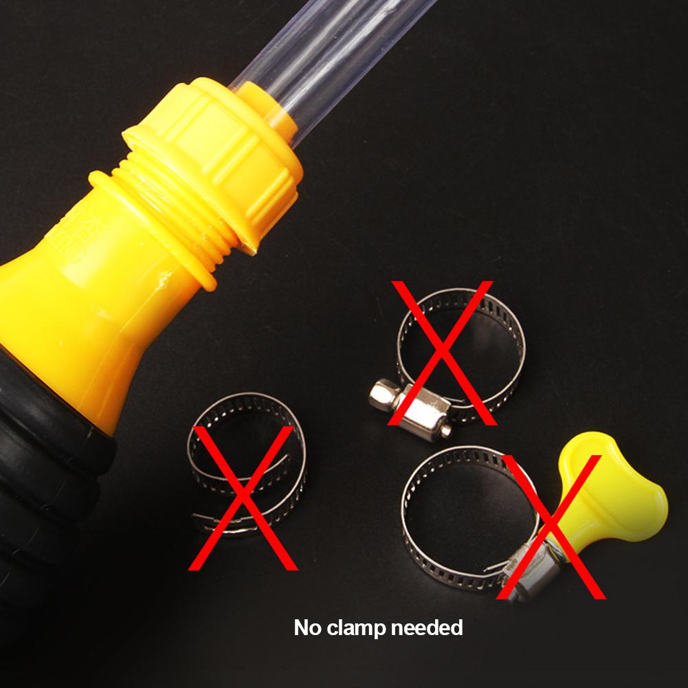 1/1.5/2/3M Manual Fuel Pump Car Fuel Tank Sucking Pipe Extractor Kit Hand-holder Petrol Gas Manual Pump For Car Motorcycle Truck