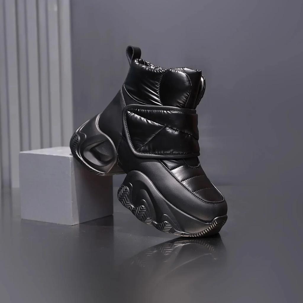Ankle Boots Winter Women's Shoes Waterproof Fashion Snow Boots Thick Soles Warm Comfortable Women's Platform Boots