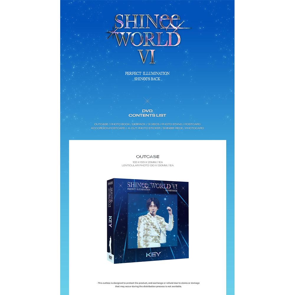 SHINee - WORLD VI [PERFECT ILLUMINATION : SHINeeS BACK] DVD