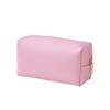Stylish Waterproof Makeup Pouch, Soft PU Leather Cosmetic Case, Portable Toiletry Bag for Travel & Daily Use
