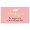 10-30pcs Thank You For Your Order Card Custom Write Your Business Card Small Business Gift Decoration Label Goods Follow Card