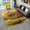 3D Beautiful Dream Magic Castle Scenic Area Rug,Carpet Rug for Living Room Bedroom Sofa Doormat Kitchen Decor Non-slip Floor Mat