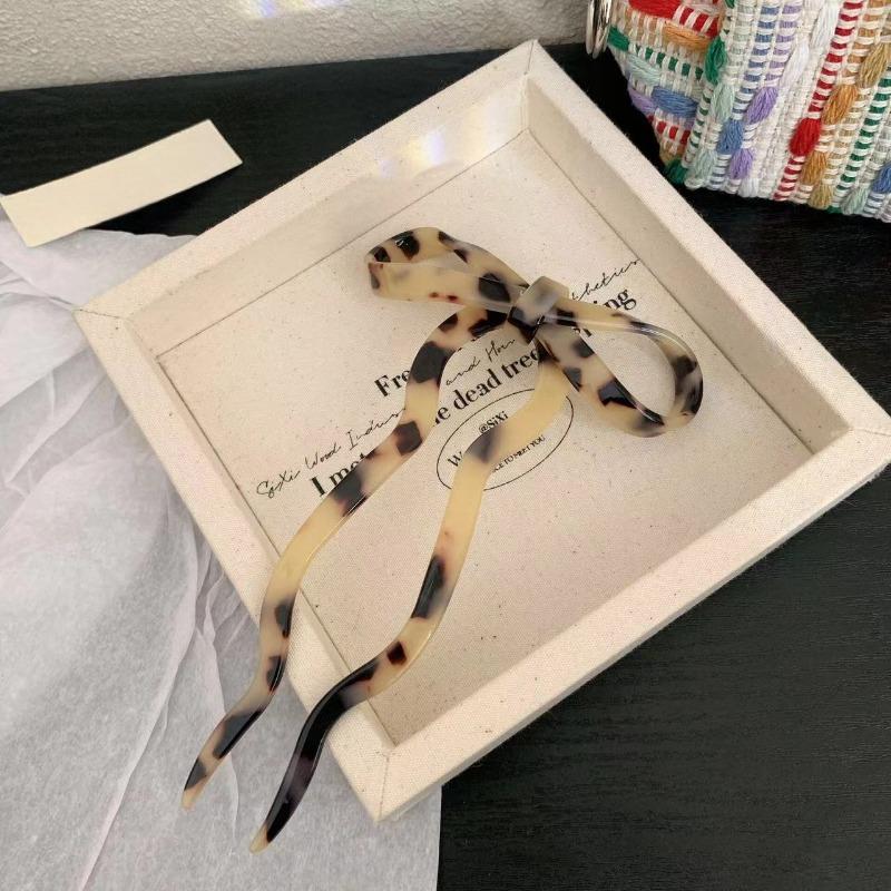 

Модный дизайн Ацетатная заколка-шпилька для волос Волна для женщин и девушек 2024 корейская милая многоцветная U-образная заколка для волос головной убор one size