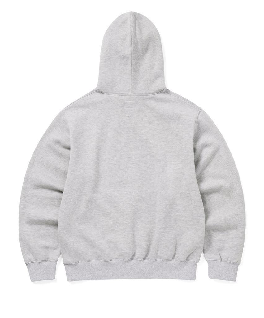 Checkerboard Logo Hoodie Heather Gray