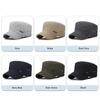 New Mens And Womens Flat Cap Venting Holes On The Military Academy Cadet Caps Fashionable Classic Outdoor Casual Sport Sun Hat