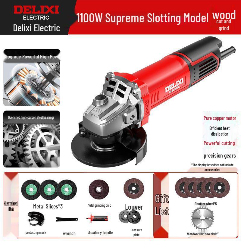 Multifunktionale Elektrowerkzeuge: Winkelschleifer, Polierer, Haushaltschneider