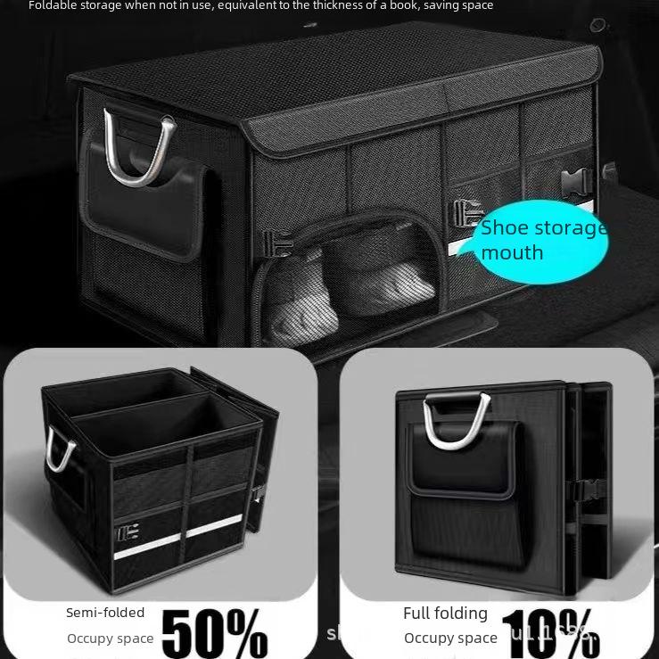 Car Trunk Organizer and Shoe Storage Box