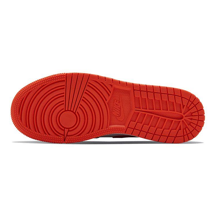 Pantofi sport pentru copii Air Jordan 1 High FlyEase GS Turf Orange Negru Alb CT4897-008