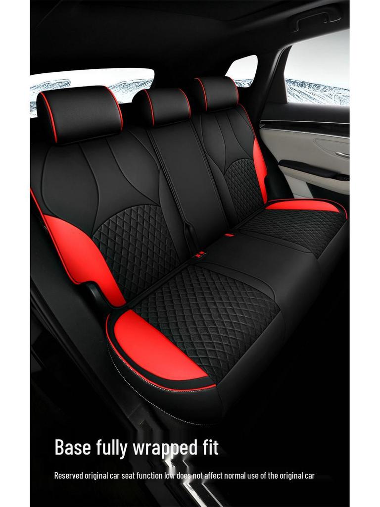 BYD Song PLUS Car Seat Cushion: Full Surround Mesh Cloth Cover, All-Season Use