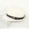 Autumn and Winter New Top Hat Women's British Retro Woolen Hat Belt Felt Hat Fashionable Jazz Hat Trendy and Versatile