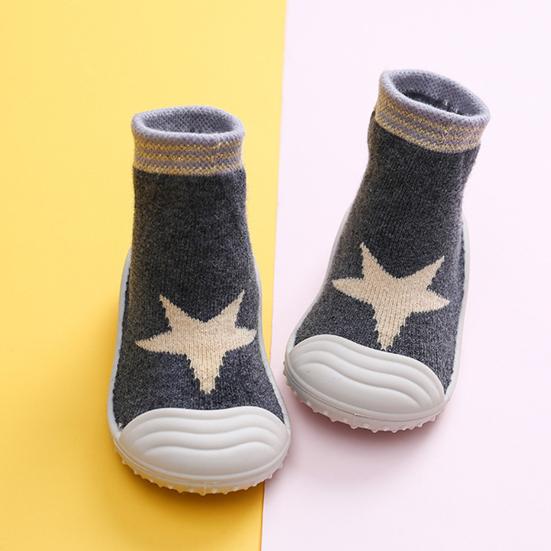 Toamnă Iarnă Bebeluși Copii mici Șosete de podea Sugari Fete Băieți Îngroșează pantofi cald