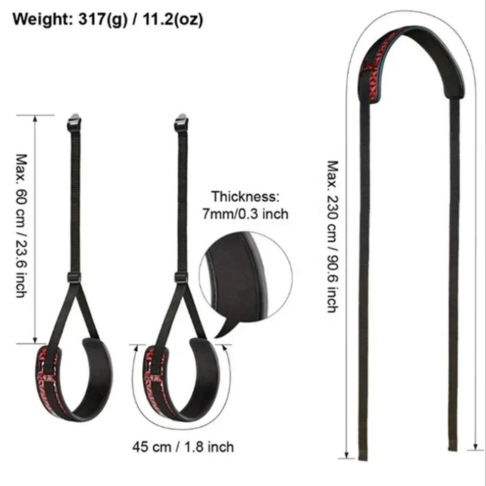 Sex Swing Bondage Kit SM Thigh Restraint Sling Legs Binding  Slave Fetish Sex Toy for Women Couples Adult Games Sex Product