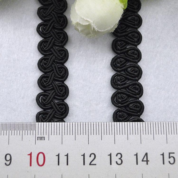 5 meters/16.4ft each pack Braided Lace Ribbon Trim Pattern Fabric for Wedding Dres Costume Curtain Gift Wrapping DIY Handmade Sewing Accessories