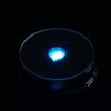 Creative Plastic Shell DIY Gift Showing Black Colorful Display Stand LED Ornament Crystal Light Base Luminous Base