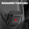 Car Trash Can Side Door Hanging Trash Bin ABS Storage Box For 206 207 208 306 307 308 508 106 107 108 2008 3008 5008 XB
