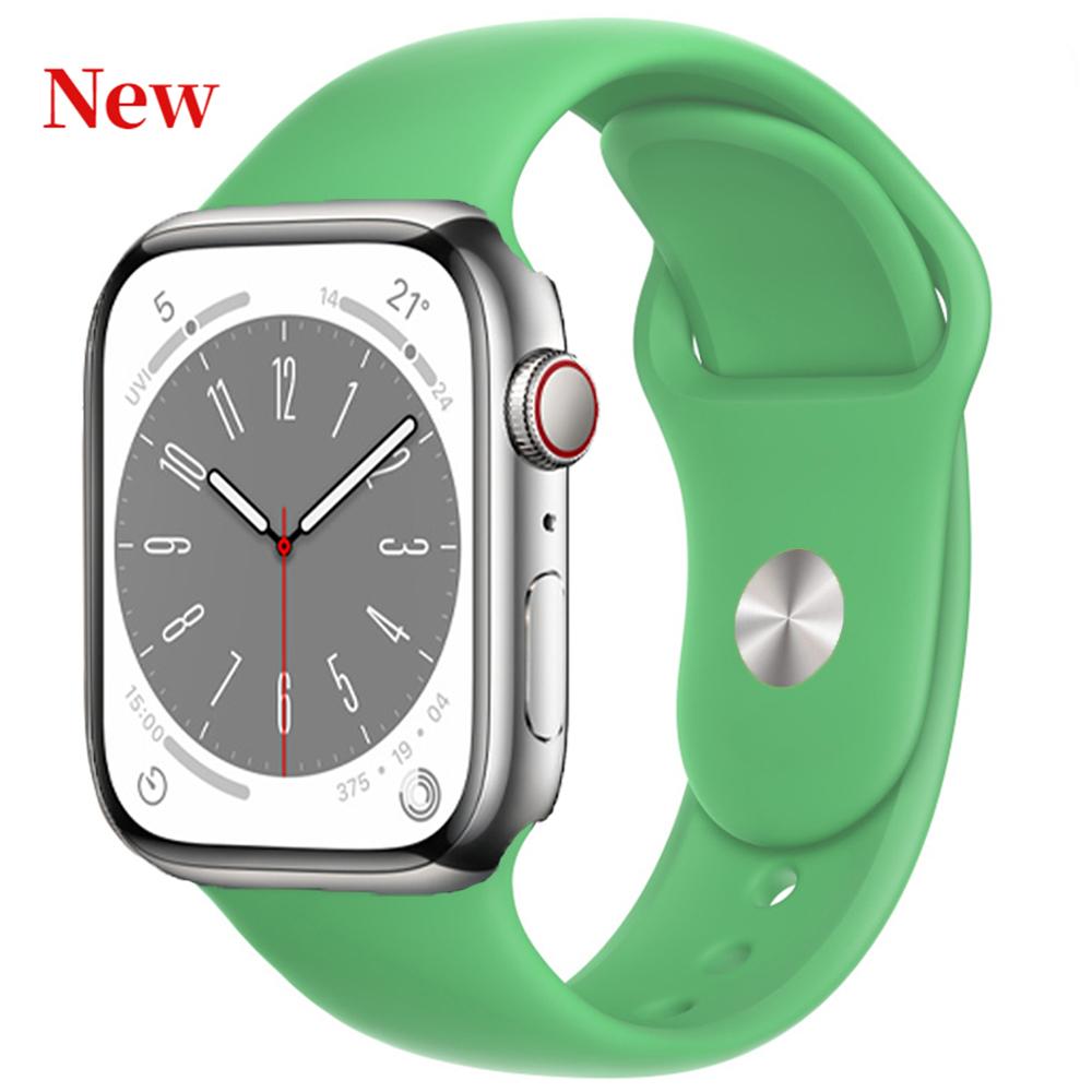Pulseira de silicone para apple watch band 49mm 45mm 44mm 42mm 41mm 40mm 38mm pulseira cinto iwatch série 8 7 6 5 4 3 se banda