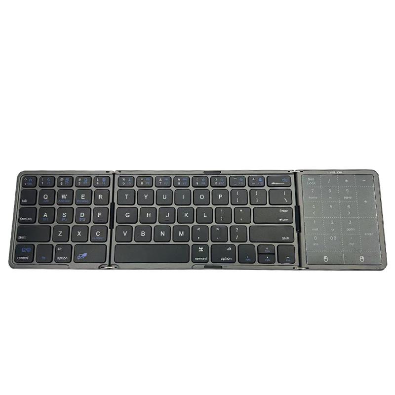 Universal Portable Bluetooth Touch Keyboard for Tablets (Three-System)
