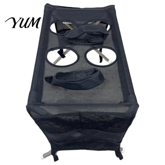 Portable Pet Washing Platform Grooming Hammock with Stand, Dog Bathing Hammock, Foldable Bath Holder for Restraint Net Small & Medium Pets, Adjustable