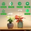 LED Grow Light Full Spectrum Plant Light Height Adjustable Retractable Small Potting Supplement Light 10 Gear for Indoor Plants