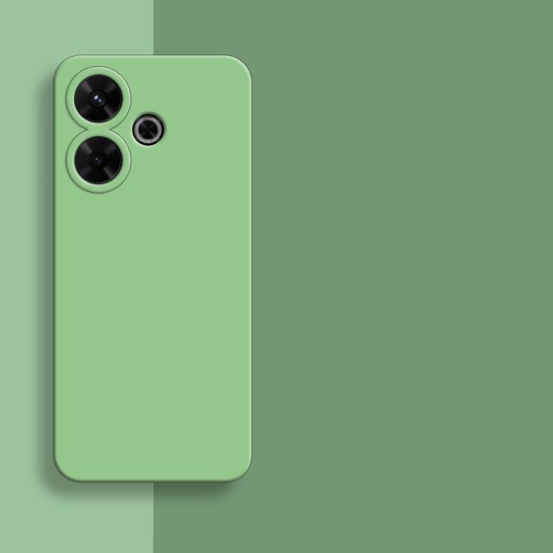 For Xiaomi POCO M6 4G Case For POCO M6 Cover 6.79 Inch Original Liquid Silicone Rubber Shockproof Bumper Case For POCO M6 4G