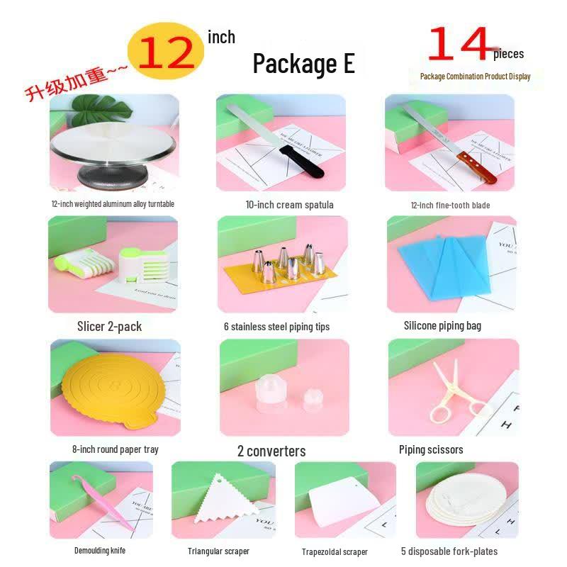 Aluminum Alloy Cake Decorating Turntable
