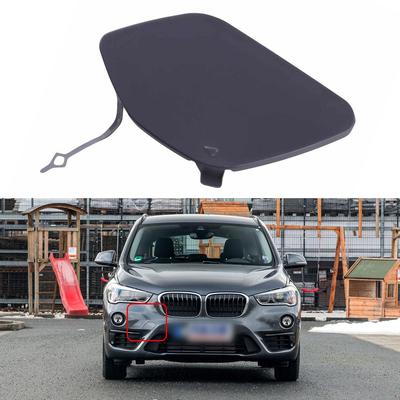 Cover Cap Tow Hook Front 1pcs 5113 7361 220 ABS Plastic Black Grey