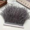 Ostrich Hair Cloth Edge 10-15Cm Clothing Accessories Diy Skirt Decoration Dress Neckline Cuffs Feathers