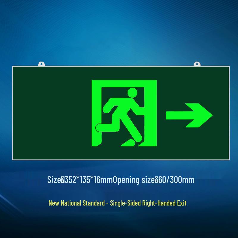 LED Notausgangs- & Treppenmarkierungsleuchte