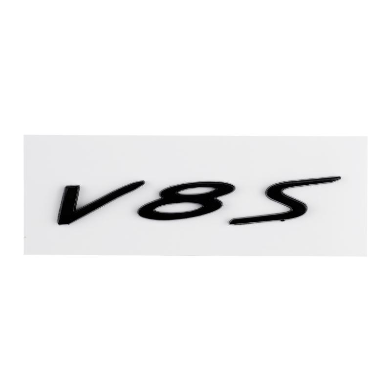Speed V8 V8S W12 label logo car stickers for Continental GT Flying Spur Bentayga fender side logo refit rear trunk mark