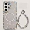 Samsung S11Ultra flash diamond IMD strong magnetic mobile phone case S11FE flash powder laser love S11 protective case