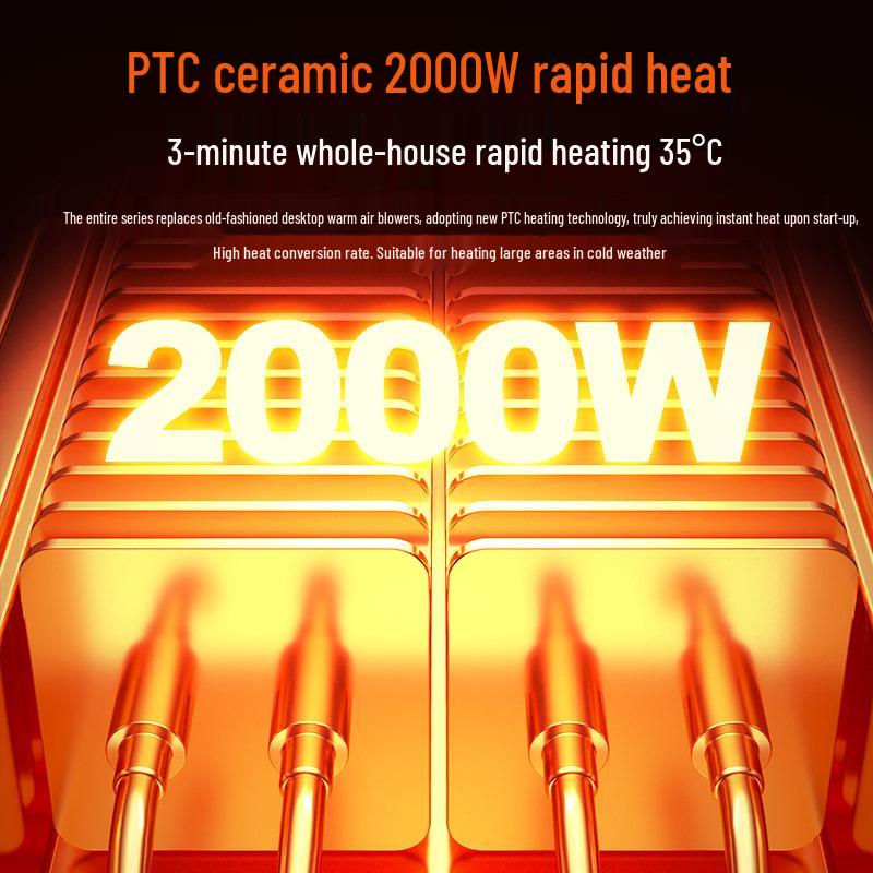 Mr. Cross-Border 2000W High Power Large Household PTC Electric Heater
