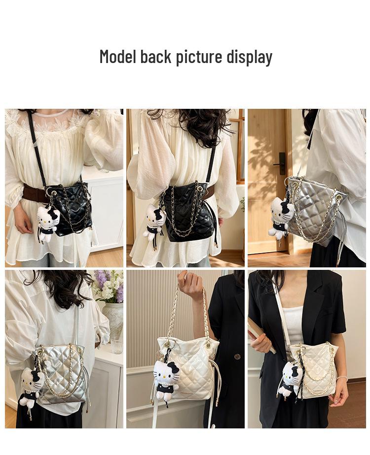 Versatile Women's Fashion Bucket Bag for Daily Commute and Office Use