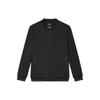 Jackets Men's Jet Black Baseball Collar Moderate Other F11M322702F-BK