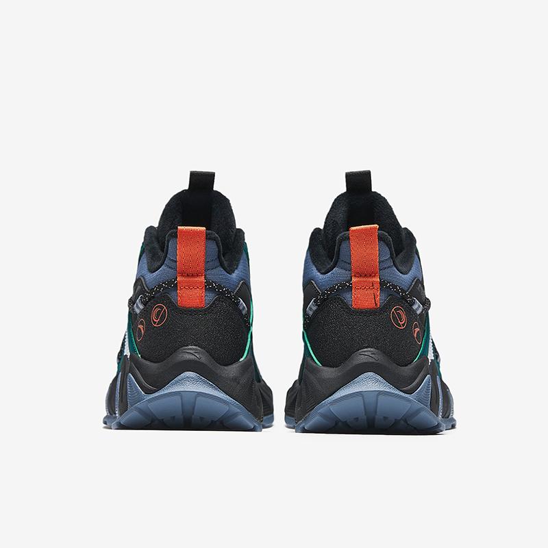 Anta Kinder Trendige Mode Fleecegefütterte Warme Strapazierfähige Rutschfeste Stiefel Kinderstiefel Grau Grün A12446916-4