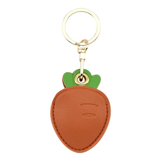 Cat Paw Shaped Pet Hair Keychain Faux Leather Pet Fur