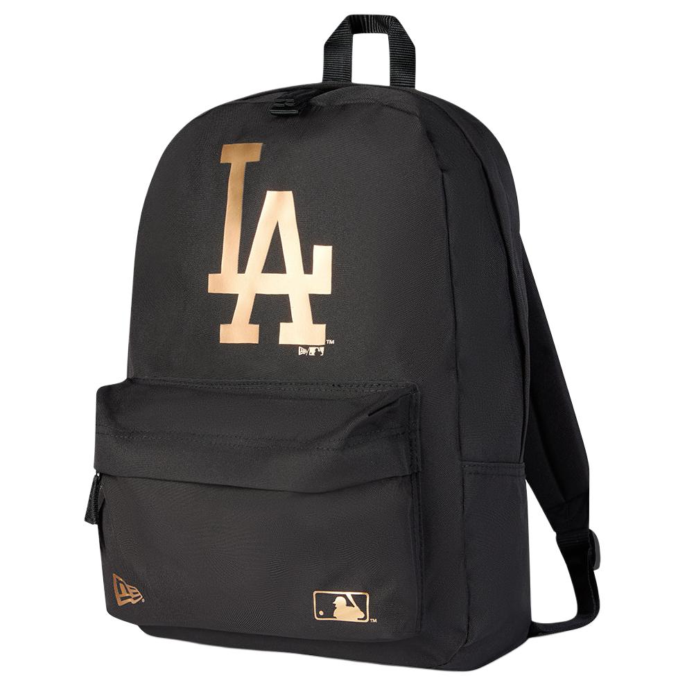 New New Era × MLB Collaboration Fabric Backpack Medium Unisex Black & Gold 60240069