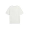 Li-Ning Simple Letter Print Casual Loose Sports Round Neck T-Shirt Men Tops White AHSS811-2